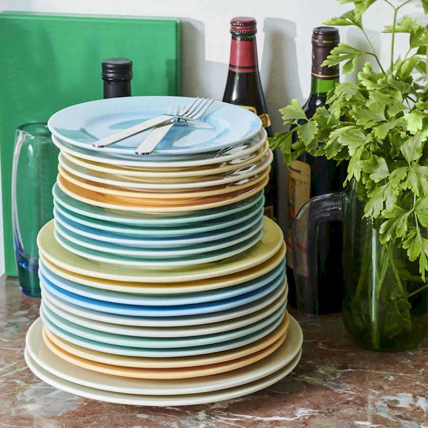 HAY RAINBOW PLATE S 4枚セット HAY Rainbow Plate S - Stacked Store
